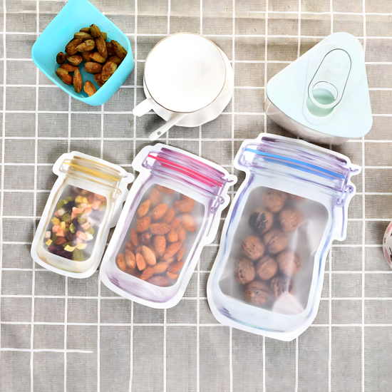 Jar-Shaped Bag Large - 3 Pcs 